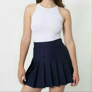 American Apparel tennis skirt